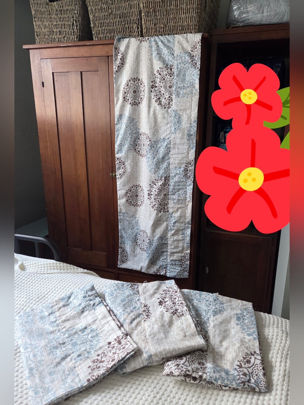 4 Valances 58x20